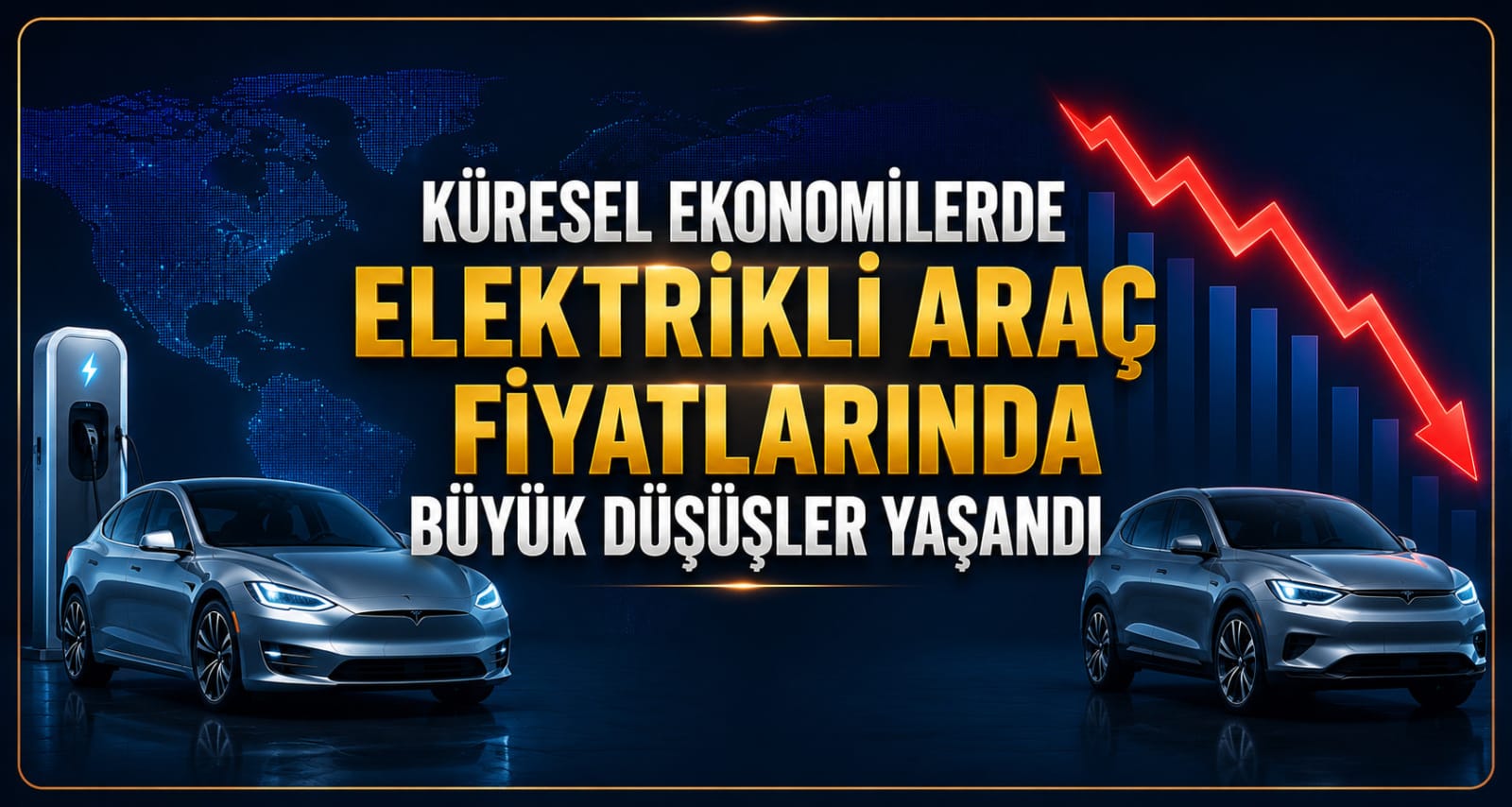Küresel Ekonomilerde Elektrikli Araç Fiyatlarında Büyük Düşüşler Yaşandı