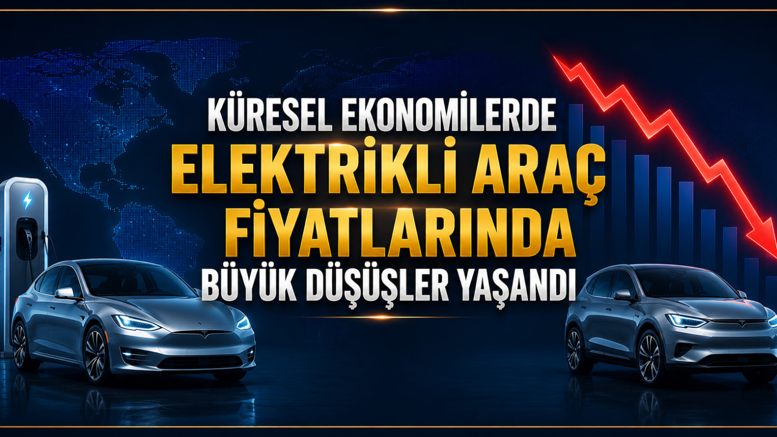 Küresel Ekonomilerde Elektrikli Araç Fiyatlarında Büyük Düşüşler Yaşandı