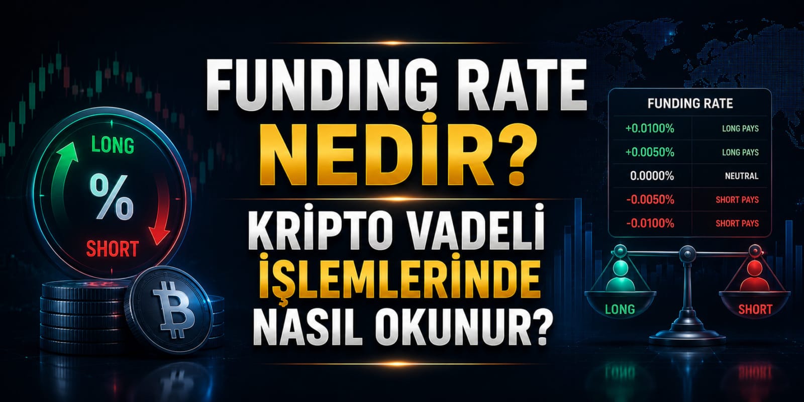 Funding Rate Nedir? Kripto Vadeli İşlemlerinde Nasıl Okunur?