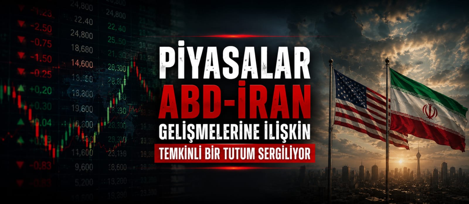 Piyasalar ABD-İran gelişmelerine ilişkin temkinli bir tutum sergiliyor
