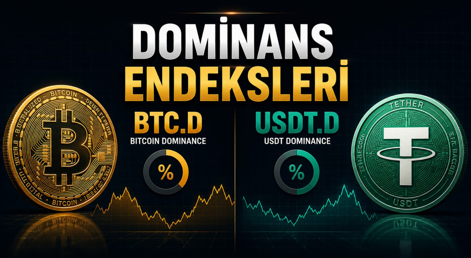 Dominans Endeksleri: BTC.D ve USDT.D