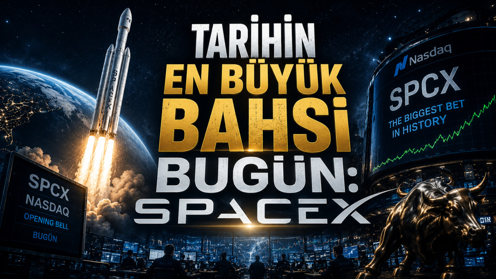Tarihin En Büyük Bahsi Bugün: Spacex