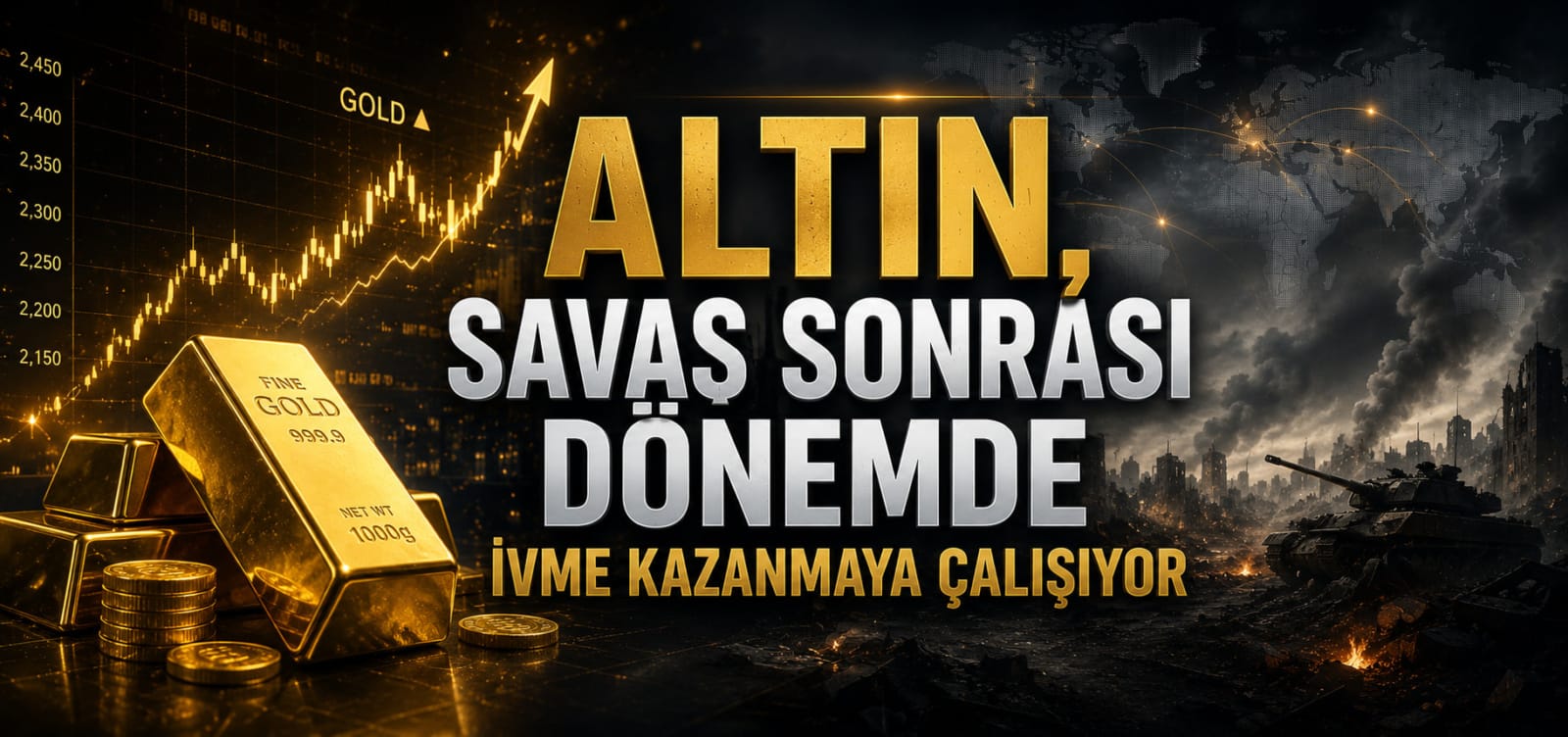 Altın, Savaş Sonrası Dönemde İvme Kazanmaya Çalışıyor