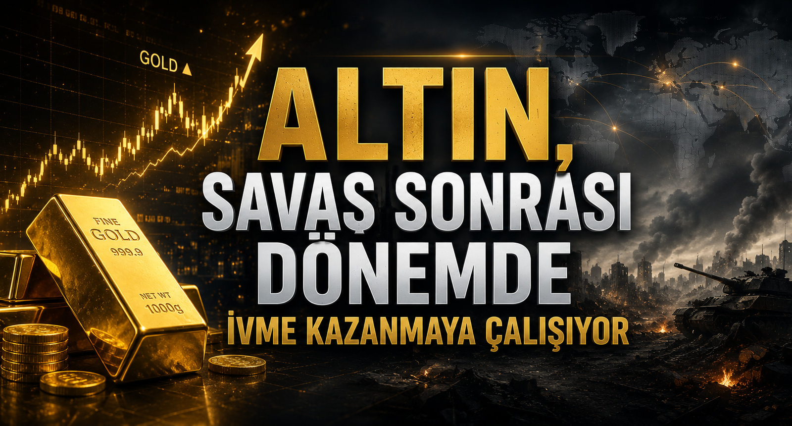 Altın, Savaş Sonrası Dönemde İvme Kazanmaya Çalışıyor