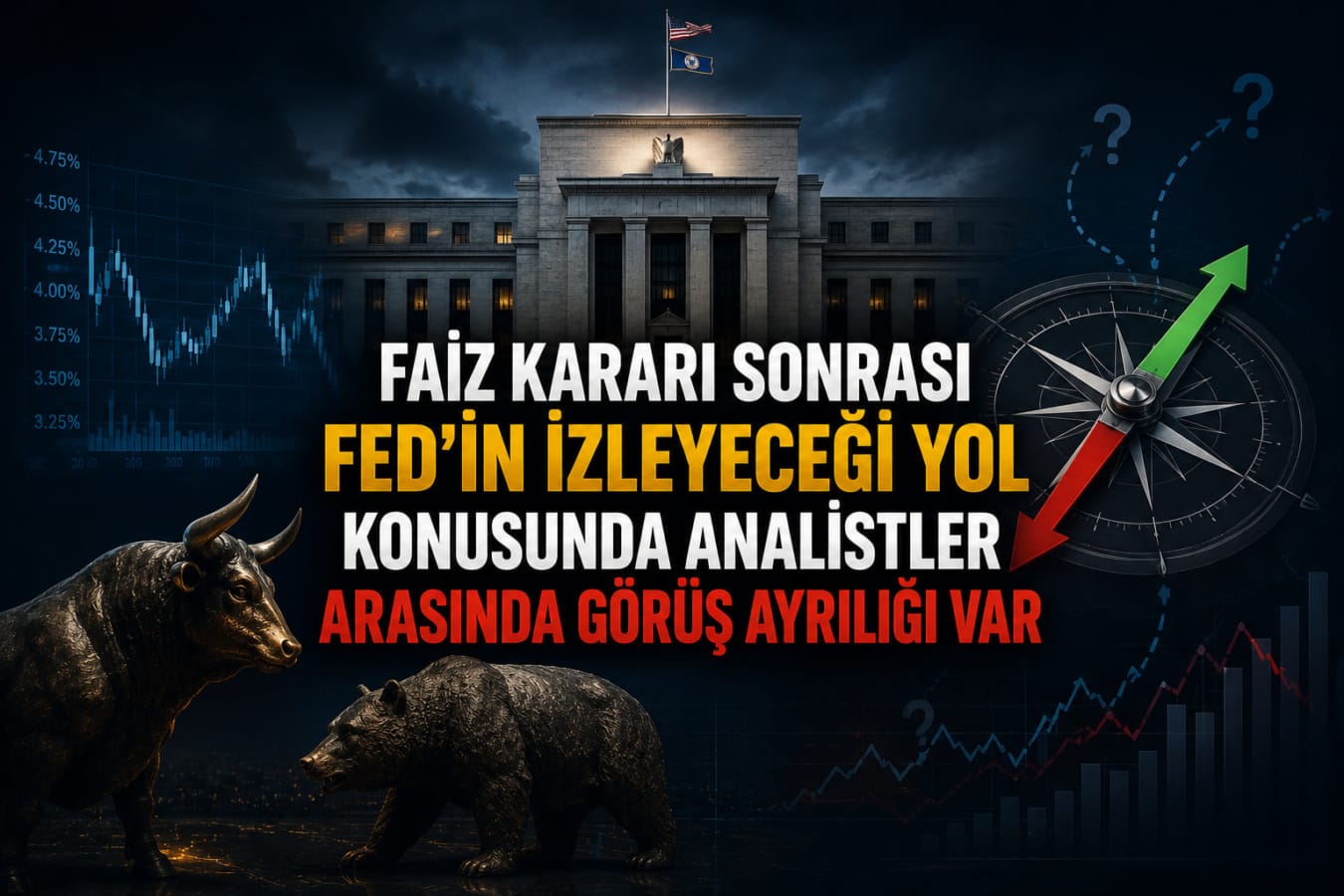 Faiz Kararı Sonrası Fed'in İzleyeceği Yol Konusunda Analistler Arasında Görüş Ayrılığı Var