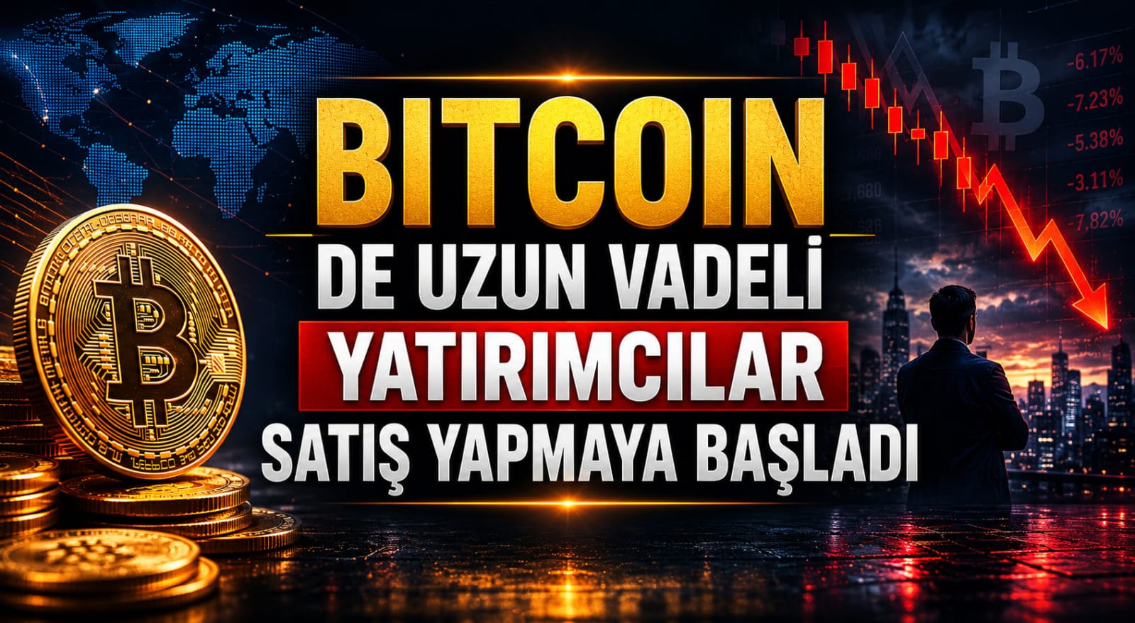 Bitcoin de Uzun Vadeli Yatırımcılar Satış Yapmaya Başladı