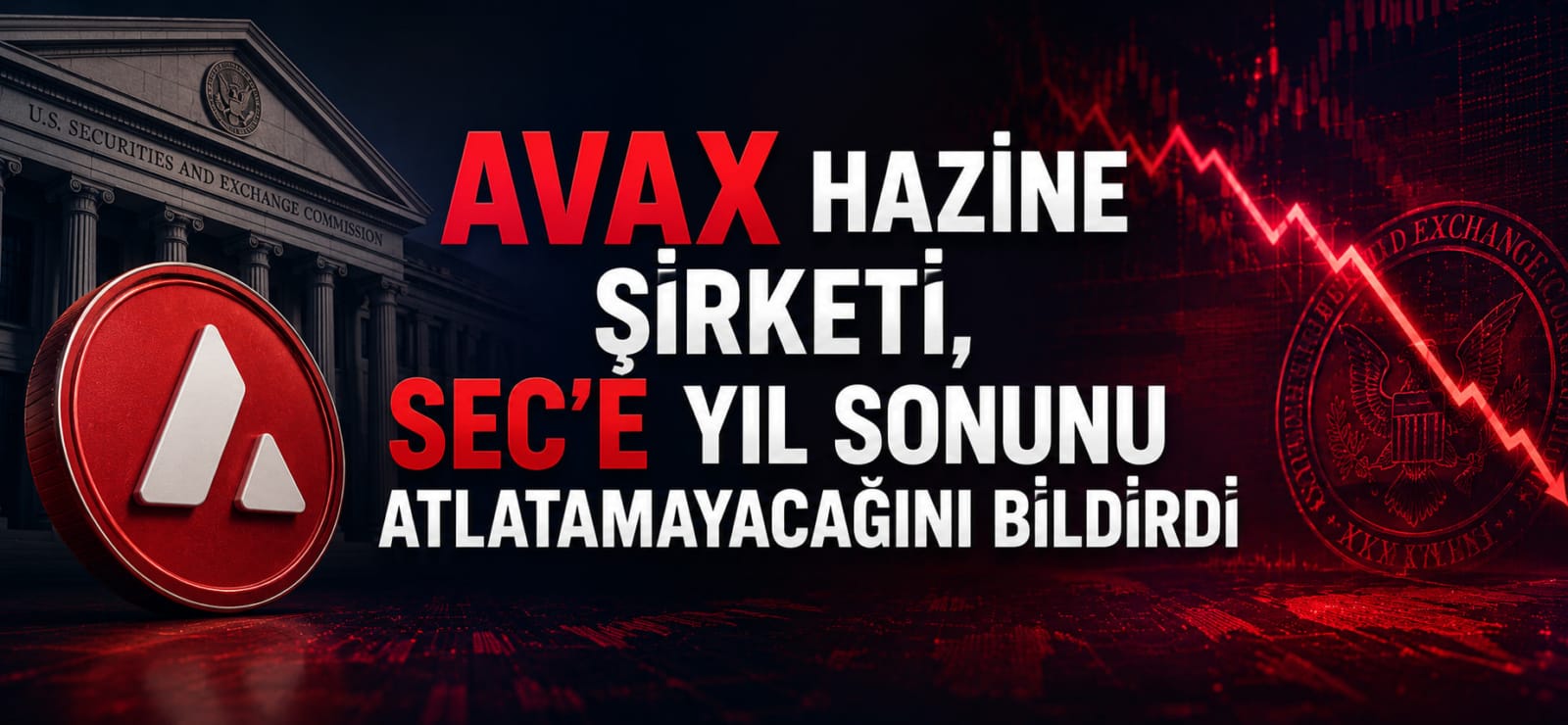 AVAX Hazine Şirketi, SEC'e Yıl Sonunu Atlatamayabileceğini Bildirdi