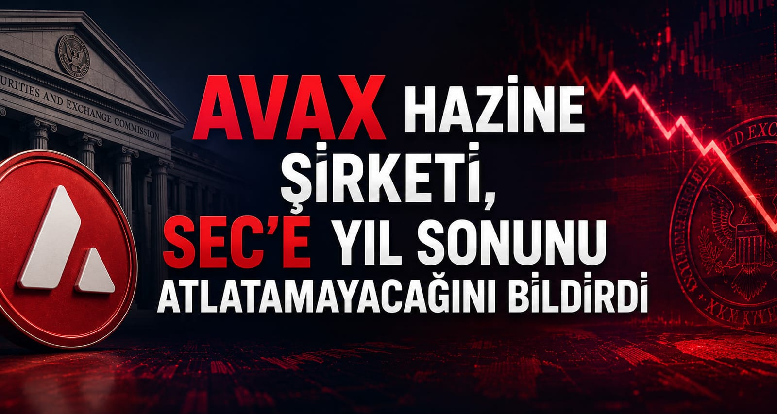 AVAX Hazine Şirketi, SEC'e Yıl Sonunu Atlatamayabileceğini Bildirdi