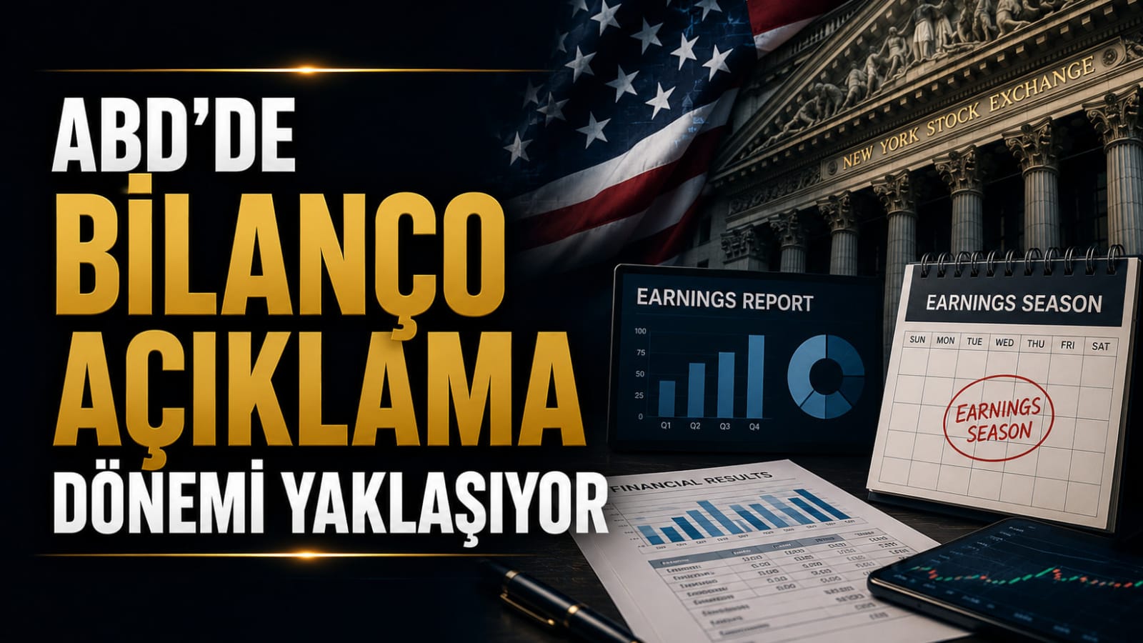 ABD'de Bilanço Açıklama Dönemi Başlıyor