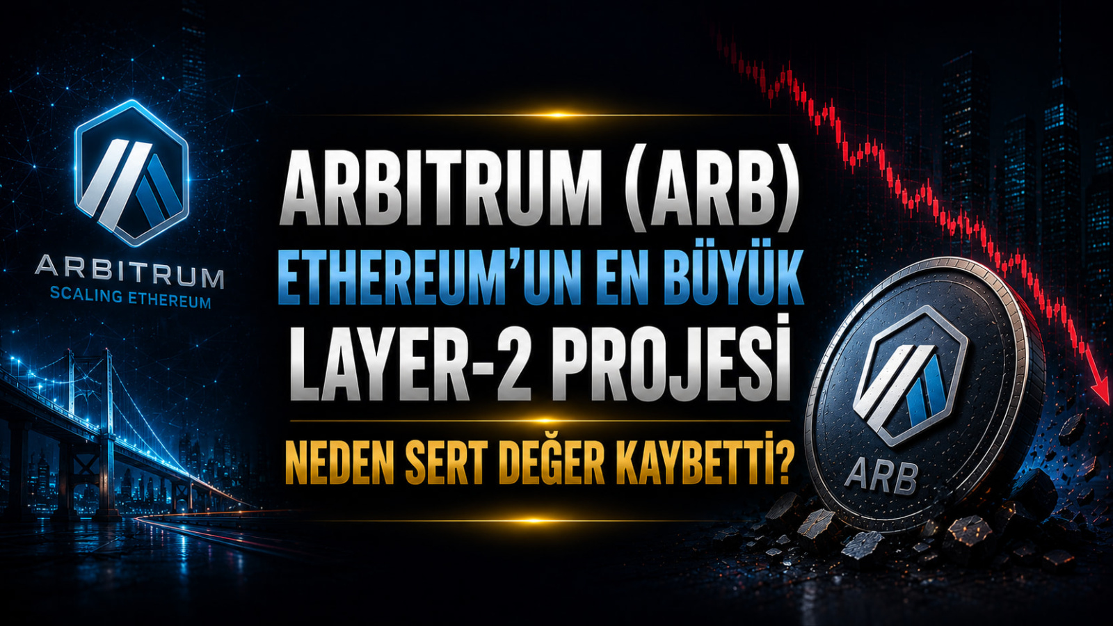 Arbitrum (ARB) Nedir? Ethereum'un En Büyük Layer-2 Projesinin Token'ı Neden Sert Değer Kaybetti?