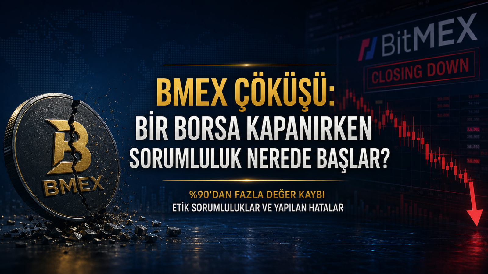 BMEX Token %95 Çöktü: Bir Borsa Kapanırken Sorumluluk Nerede Başlar?