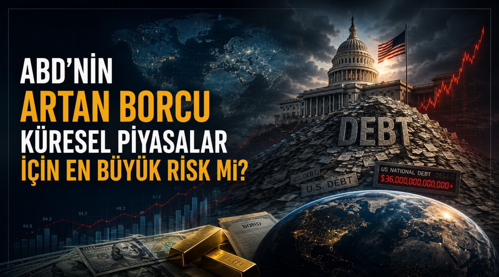 ABD'nin Artan Borcu Küresel Piyasalar İçin En Büyük Risk mi?