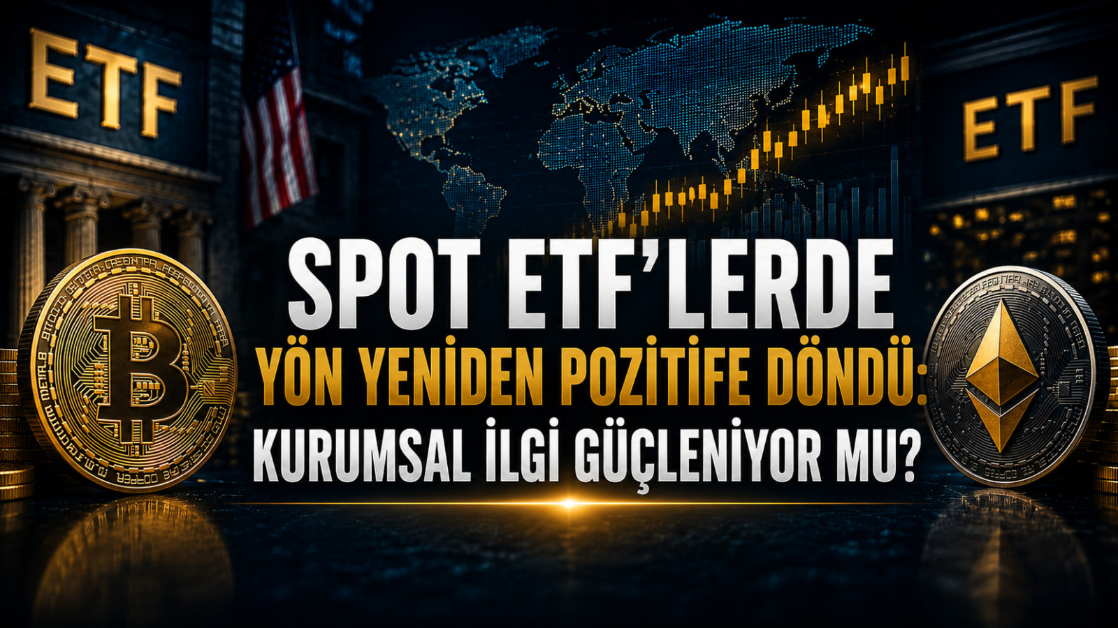 Spot ETF'lerde Yön Yeniden Pozitife Döndü: Kurumsal İlgi Güçleniyor mu?