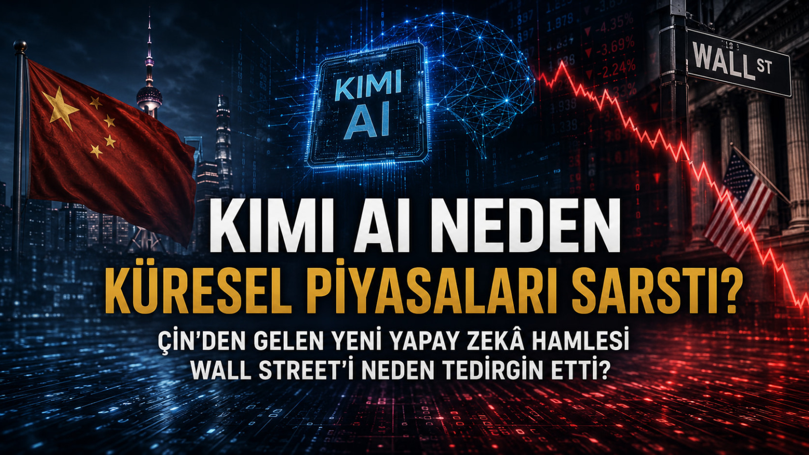 Kimi AI Neden Küresel Piyasaları Sarstı? Çin'den Gelen Yeni Yapay Zekâ Hamlesi Wall Street'i Neden Tedirgin Etti?