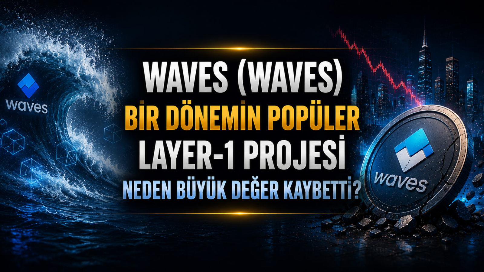 Waves (WAVES) Nedir? Bir Dönemin Popüler Layer-1 Projesi Neden Büyük Değer Kaybetti?