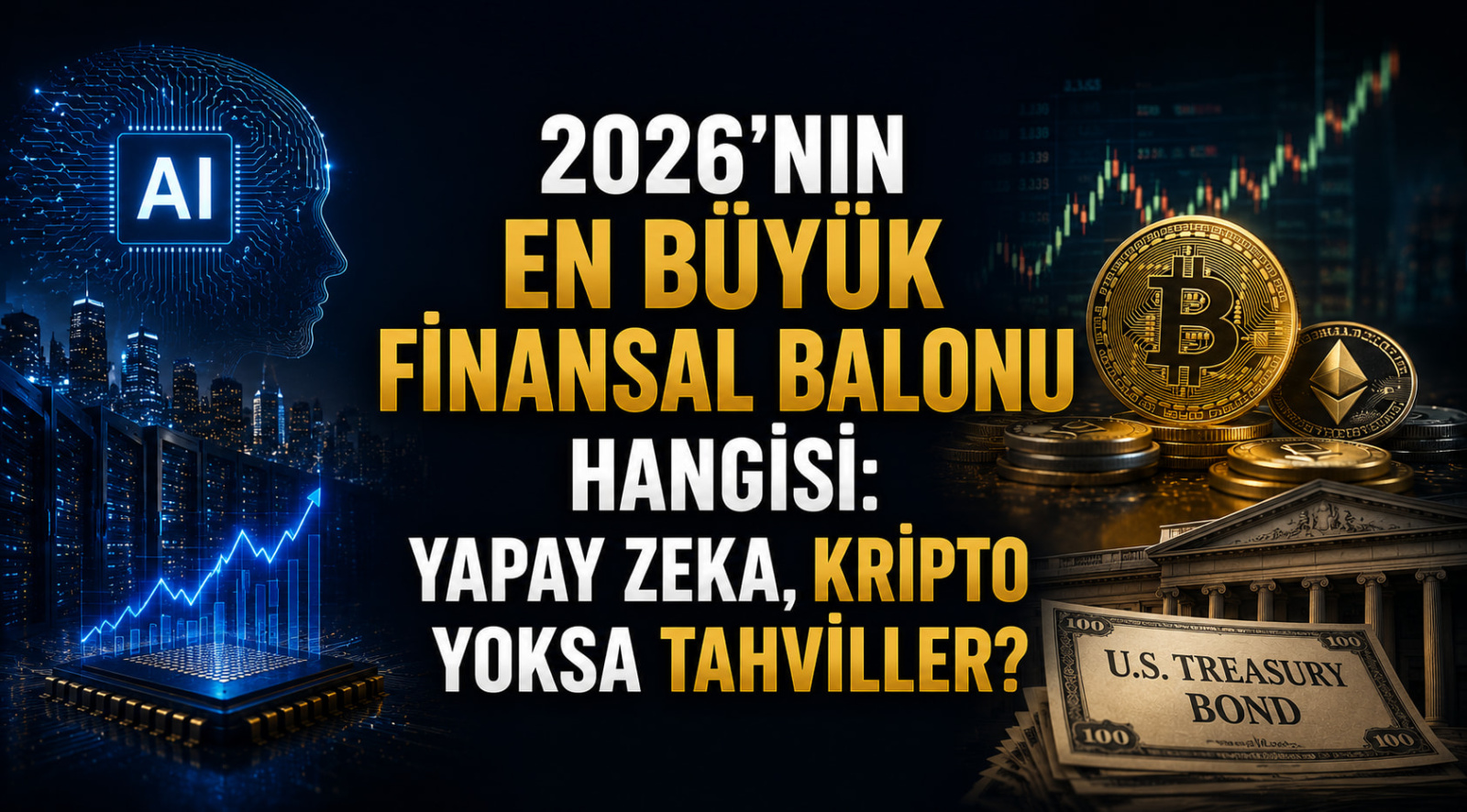 2026'nın En Büyük Finansal Balonu Hangisi: Yapay Zeka, Kripto Yoksa Tahviller?