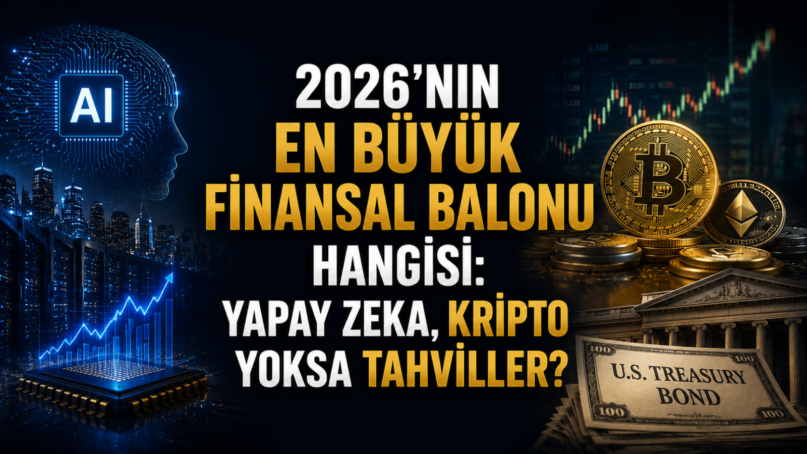 2026'nın En Büyük Finansal Balonu Hangisi: Yapay Zeka, Kripto Yoksa Tahviller?