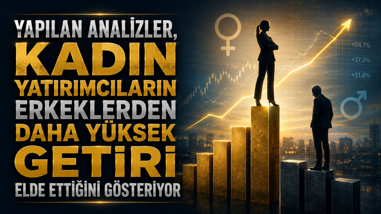 Yapılan analizler, kadın yatırımcıların erkeklerden daha yüksek getiri elde ettiğini gösteriyor