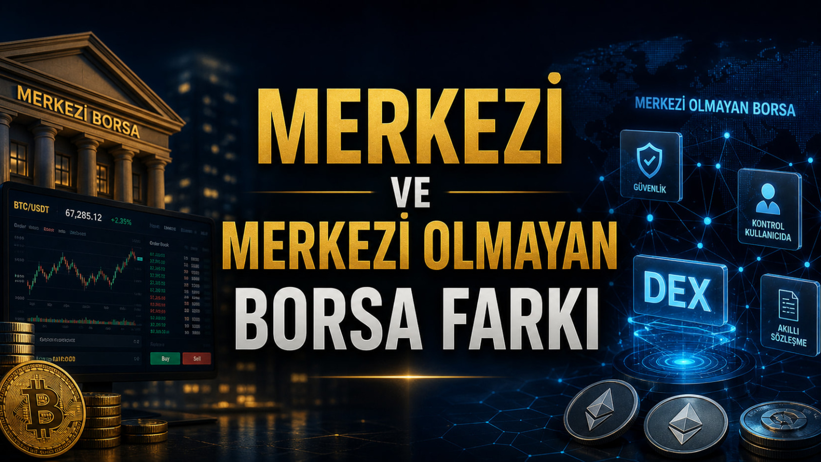 Merkezi ve Merkezi Olmayan Borsa Farkı