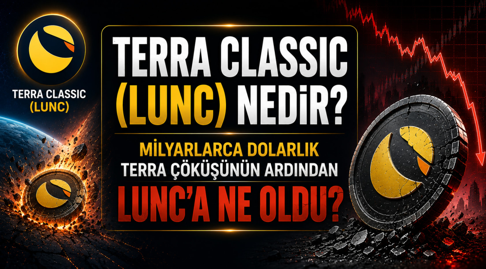 Terra Classic (LUNC) Nedir? Milyarlarca Dolarlık Terra Çöküşünün Ardından LUNC'a Ne Oldu