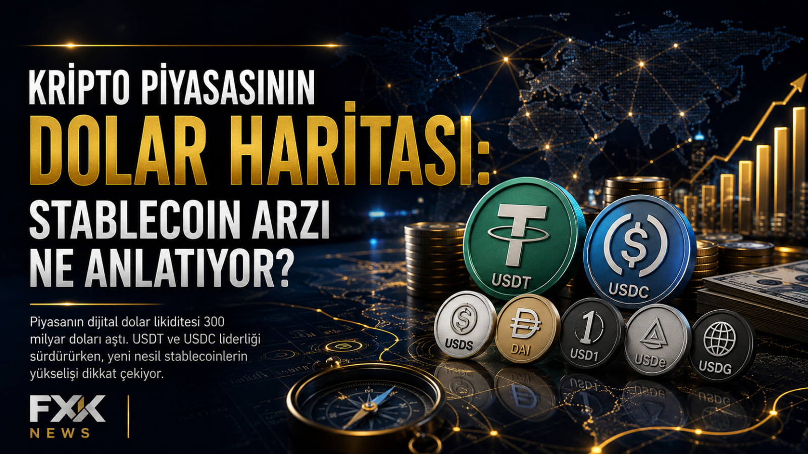Kripto Piyasasının Dolar Haritası: Stablecoin Arzı Ne Anlatıyor?