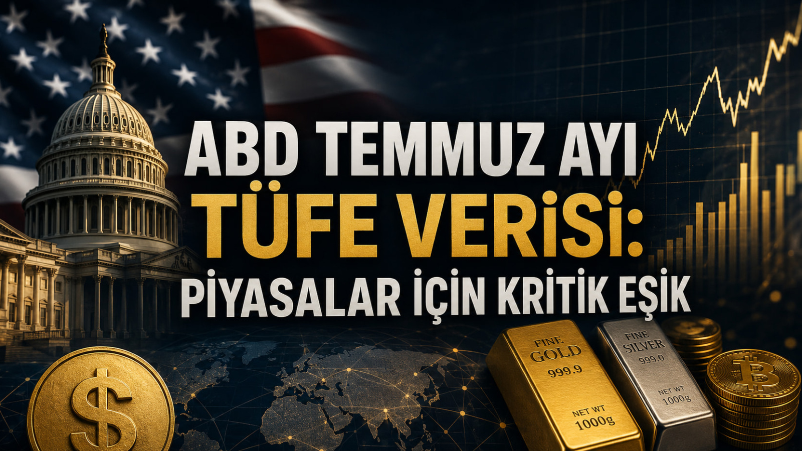 ABD Temmuz Ayı TÜFE Verisi: Piyasalar İçin Kritik Eşik