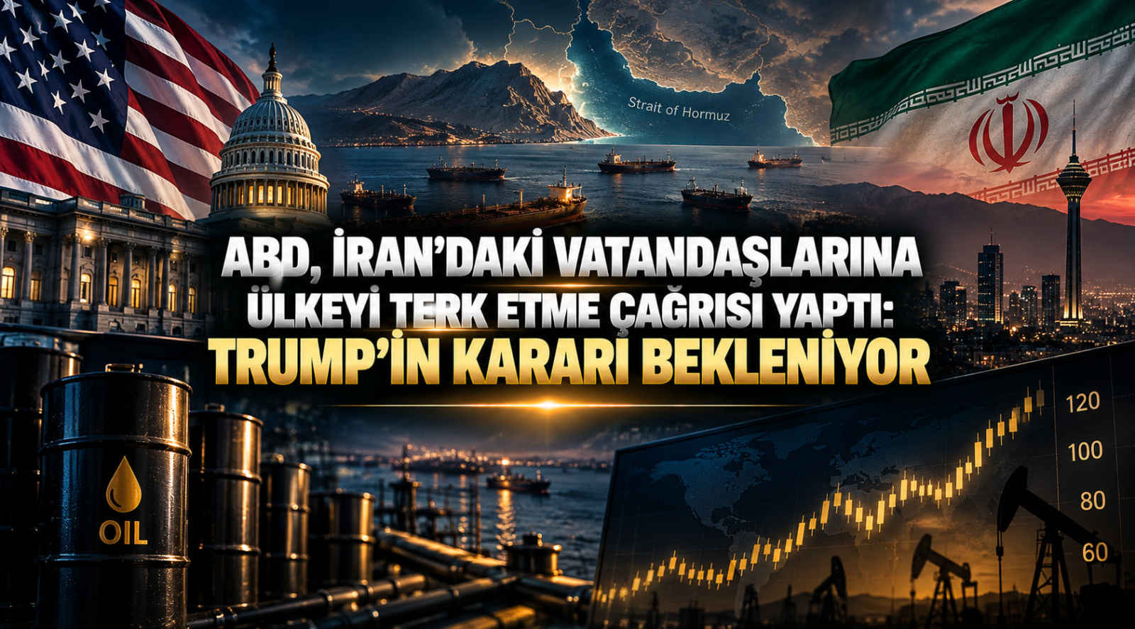 ABD, İran'daki Vatandaşlarına Ülkeyi Terk Etme Çağrısı Yaptı: Trump'ın Kararı Bekleniyor