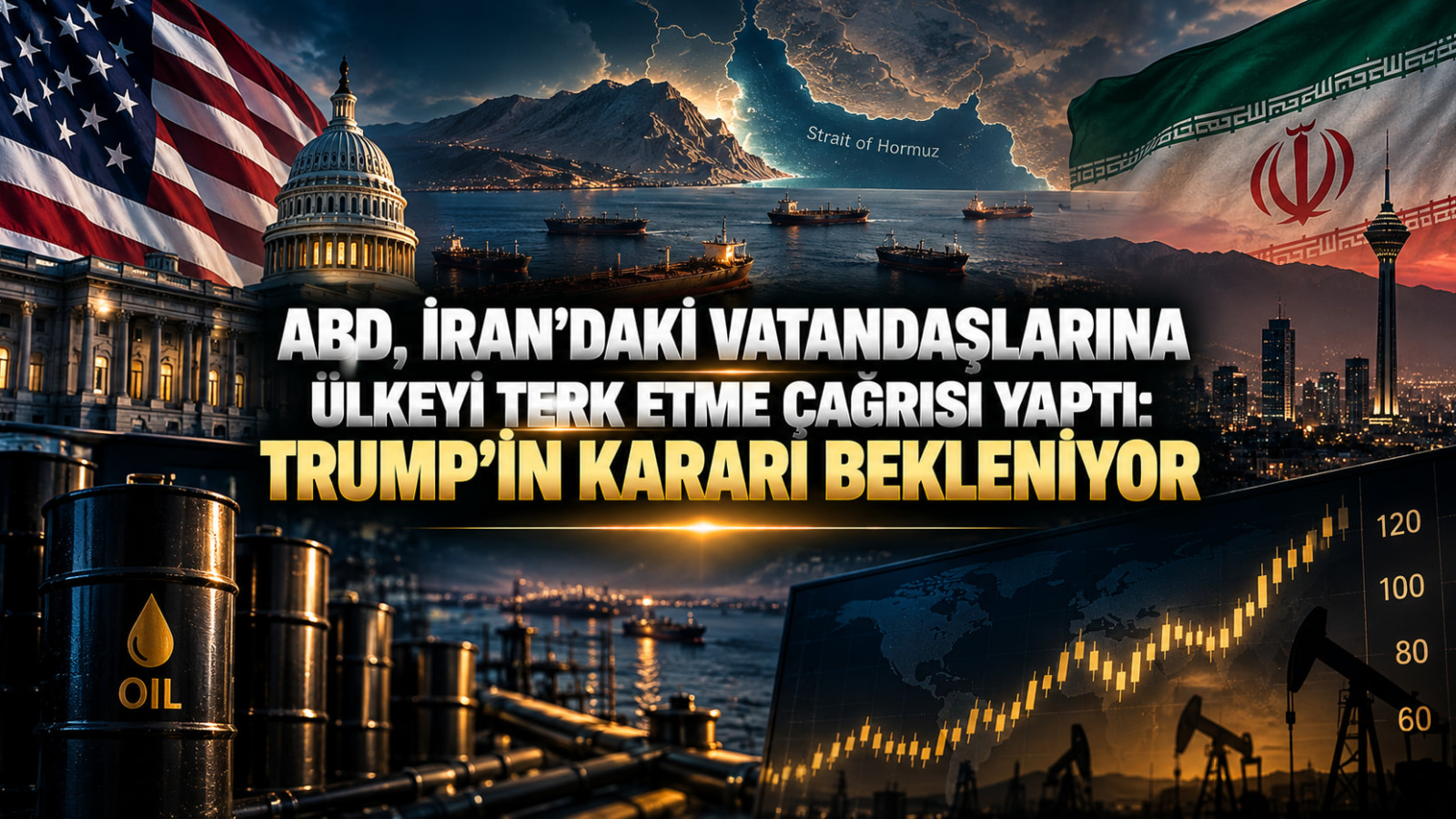 ABD, İran'daki Vatandaşlarına Ülkeyi Terk Etme Çağrısı Yaptı: Trump'ın Kararı Bekleniyor