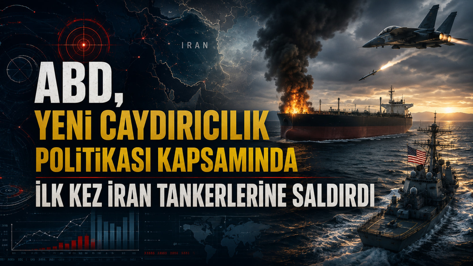 ABD, Yeni Caydırıcılık Politikası Kapsamında İlk Kez İran Tankerlerine Saldırdı