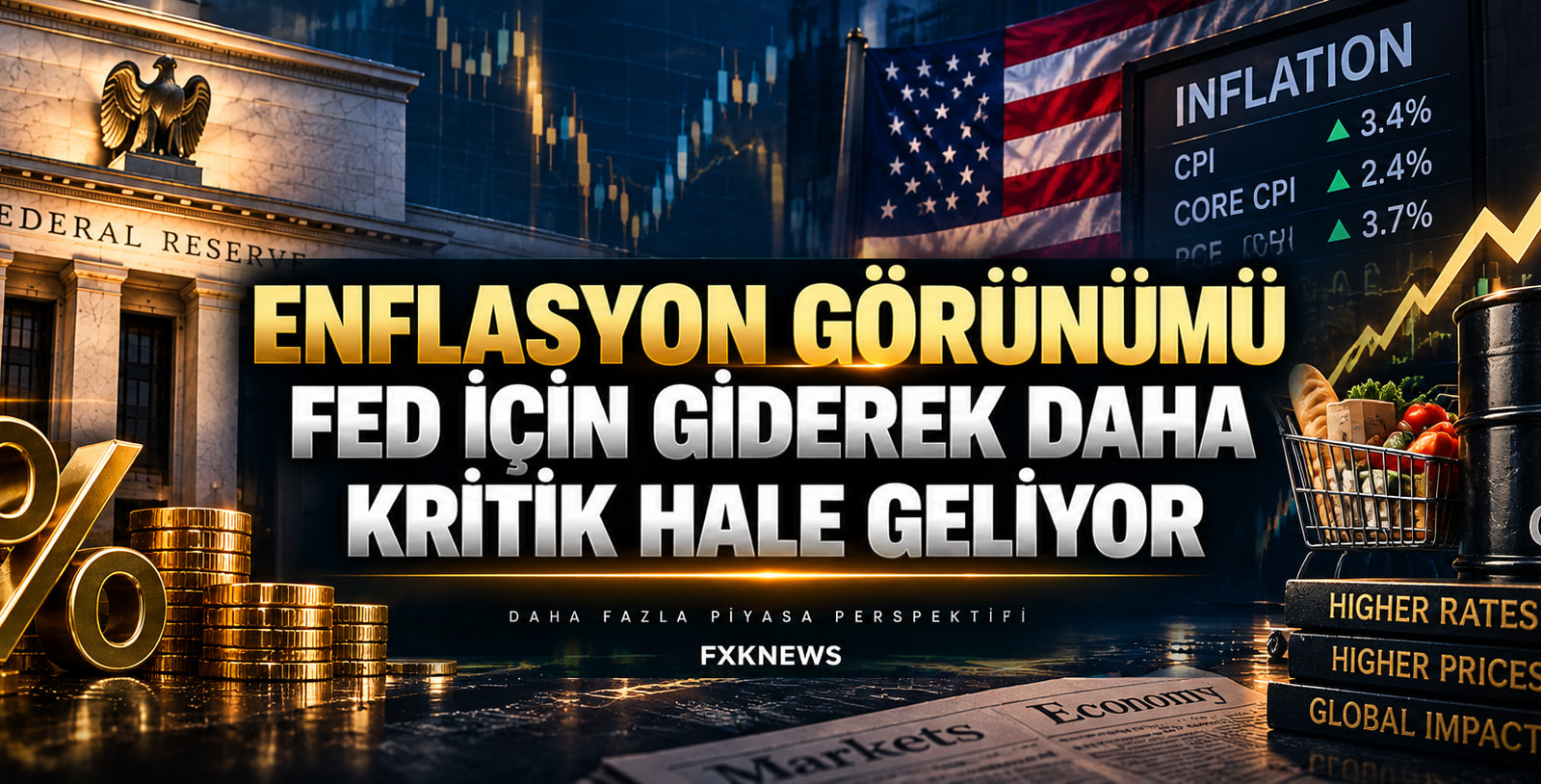 Enflasyon Görünümü Fed İçin Giderek Daha Kritik Hale Geliyor