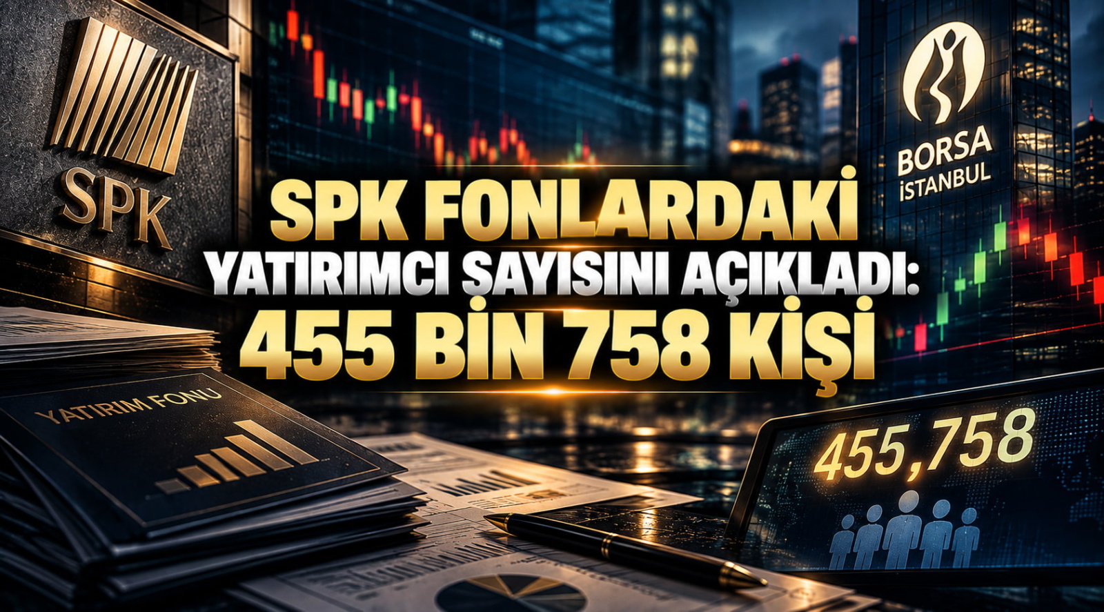 SPK Fonlardaki Yatırımcı Sayısını Açıkladı: 455 Bin 758 Kişi