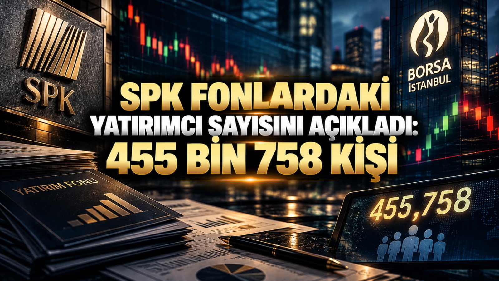 SPK Fonlardaki Yatırımcı Sayısını Açıkladı: 455 Bin 758 Kişi