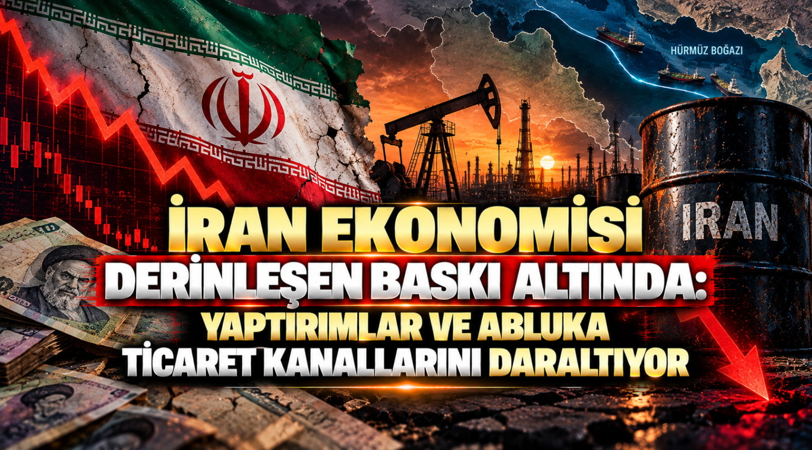 İran Ekonomisi Derinleşen Baskı Altında: Yaptırımlar Ve Abluka Ticaret Kanallarını Daraltıyor