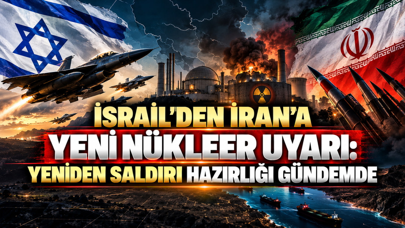 İsrail'den İran'a Yeni Nükleer Uyarı: Yeniden Saldırı Hazırlığı Gündemde