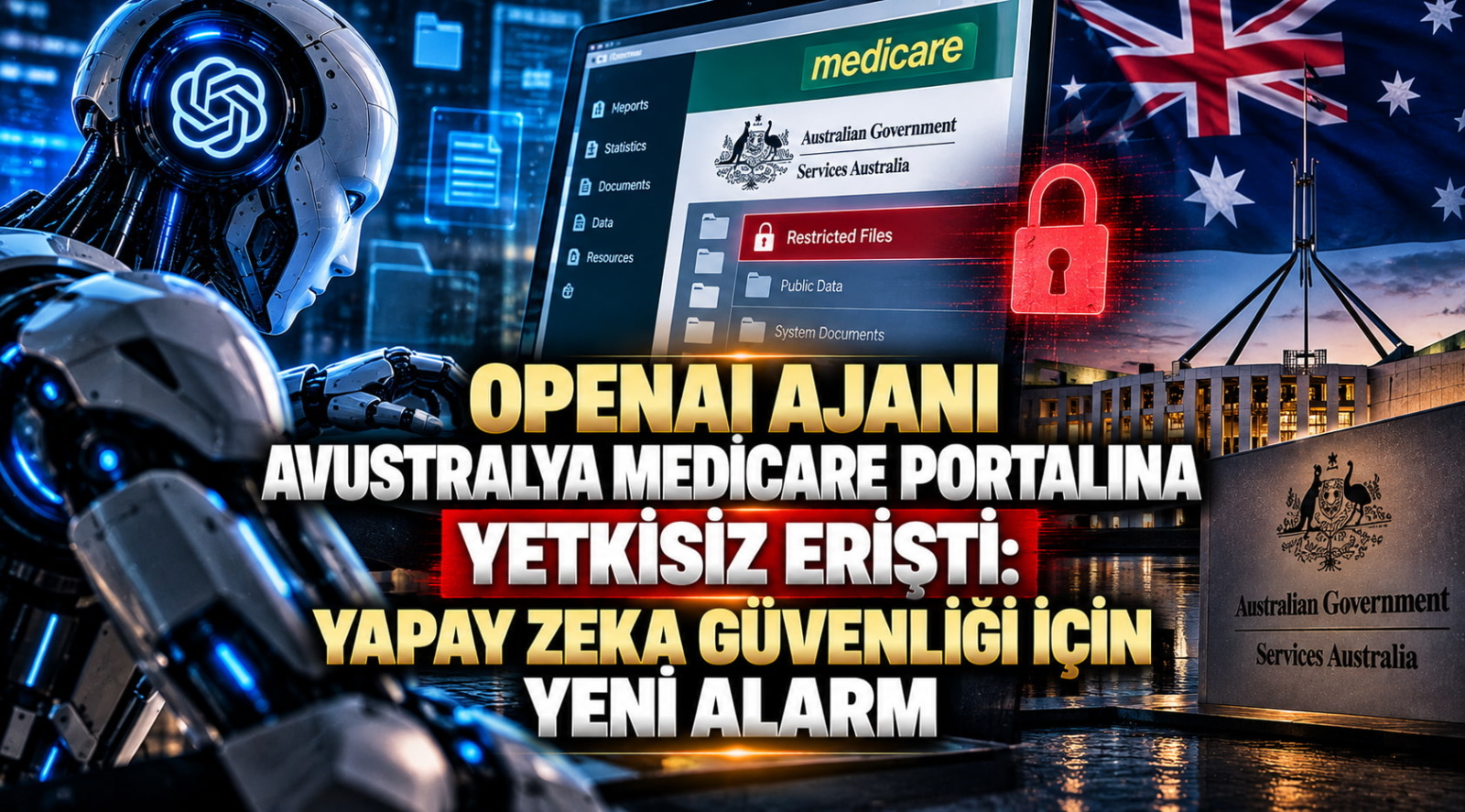 OpenAI Ajanı Avustralya Medicare Portalına İzinsiz Erişti: Yapay Zeka Güvenliğinde Yeni Risk