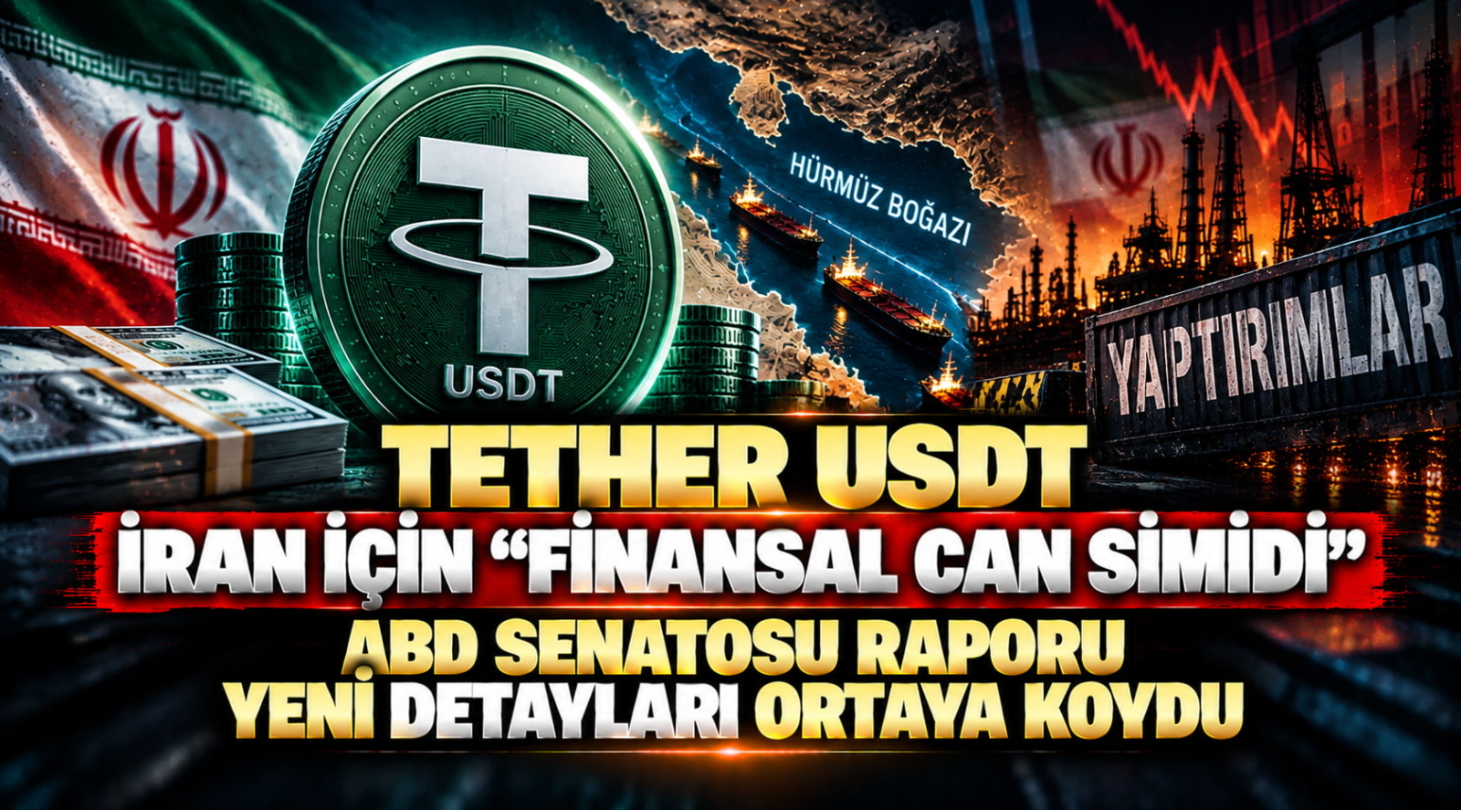 Tether USDT İran İçin “Finansal Can Simidi” Haline Mi Geldi?