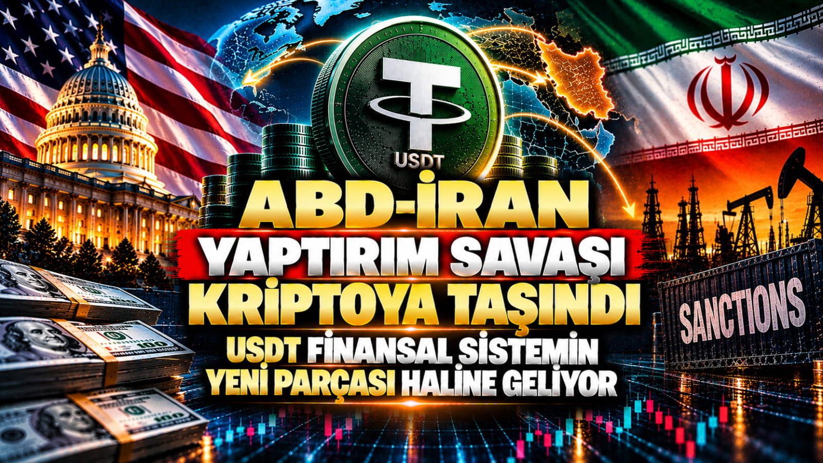 ABD-İran Yaptırım Savaşı Kriptoya Taşındı: USDT Finansal Sistemin Yeni Parçası Haline Geliyor