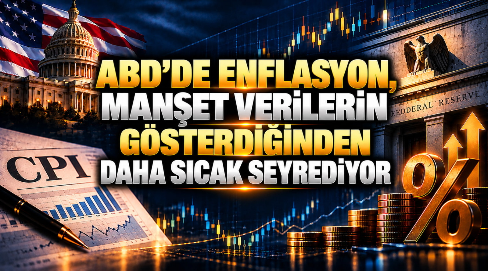 ABD'de Enflasyon, Manşet Verilerin Gösterdiğinden Daha Sıcak Seyrediyor