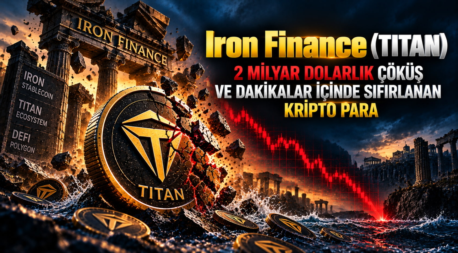 Iron Finance (TITAN): 2 Milyar Dolarlık Çöküş ve Dakikalar İçinde Sıfırlanan Kripto Para