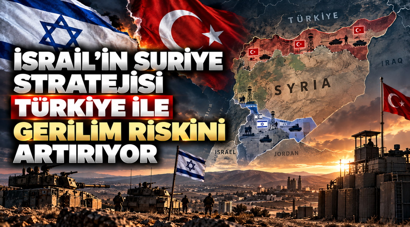 İsrail’in Suriye Stratejisi Türkiye ile Gerilim Riskini Artırıyor: Güvenlik Doktrini Değişebilir